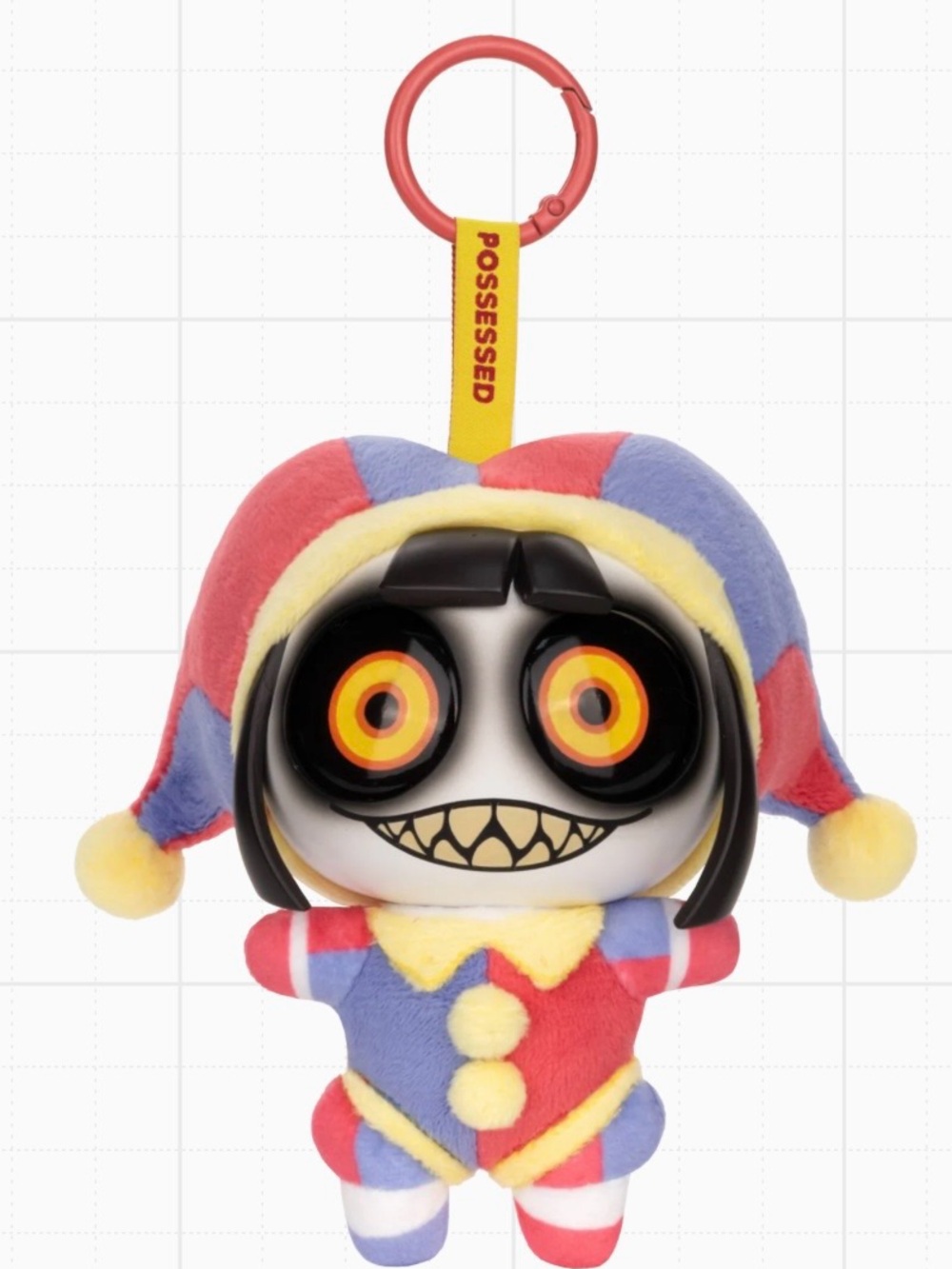 The Amazing Digital Circus Pomni Opened Blind Box Possessed Plush Keychain